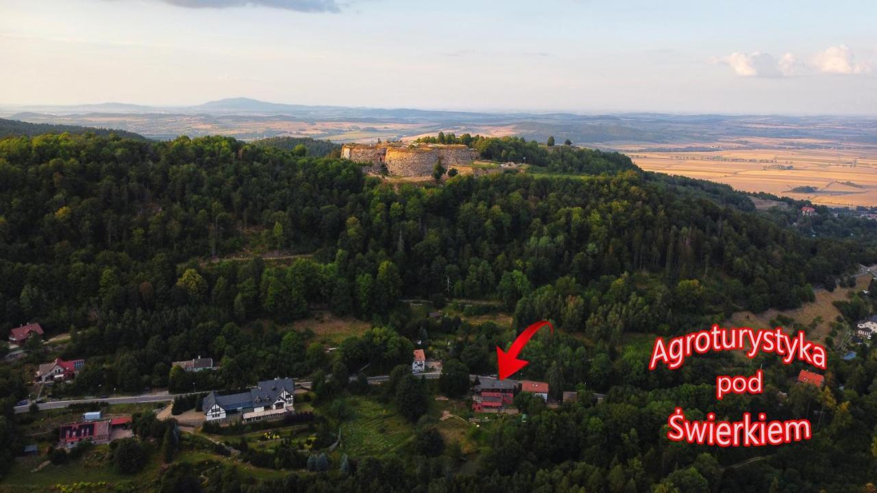 Agroturystyka Pod Swierkiem Srebrna Góra Exteriör bild